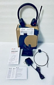 Plantronics Poly Savi 7220 Bezprzewodowy zestaw słuchawkowy do telefonu biurowego z mikrofonem z redukcją szumów. - Zdjęcie 1 z 24