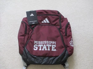 Adidas Mississippi State Collegiate 5-Star Team 2 Backpack Football Sports NWT - Picture 1 of 6