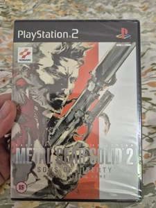 PS2 Metal Gear Solid 2 Sons of Liberty, UK Pal, Brand New, Sony Factory Sealed - Picture 1 of 5