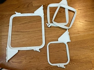 LOT Of 3 Pfaff Embroidery Hoops All Texture 130x130; 260x225; 120x115 - Picture 1 of 10