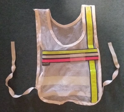 NATHAN Reflective Wear Light Weight Safety Vest With Waterproof Pouch - Image 1 of 2