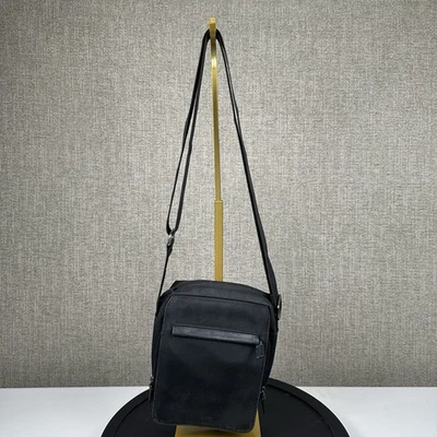 The Limited Black Shoulder Bag Satchel Travel Smaller Size Two Pocket - Image 1 of 4