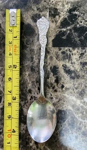 NILS JOHAN NIJ4 EXTRA PRIMA ALP NS SWEDEN🇸🇪 SILVERPLATE DEMITASSE COFFEE SPOON - Picture 1 of 6