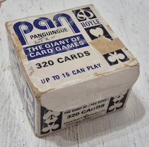 Vintage Pan Panguingue The Giant of Card Games Hoyle 320 Cards Rare - Picture 1 of 3