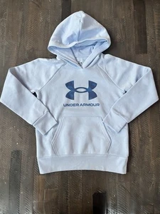 Under Armour NEW without Tags Youth Light Blue Hoodie Youth Size M - Picture 1 of 4