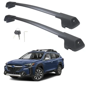 Autekcomma 260lb Heavy Duty Lockable Roof Rack Cross Bars Replacement for Sub... - Picture 1 of 7