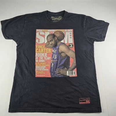  Mitchell & Ness Vince Carter  Slam Vintage T Shirt  Size L - Image 1 of 4