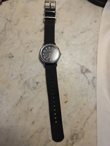 Timex Weekender Men Field Indiglo Black Nylon Quartz Analog 38mm Watch 7 1/2" - Picture 1 of 3