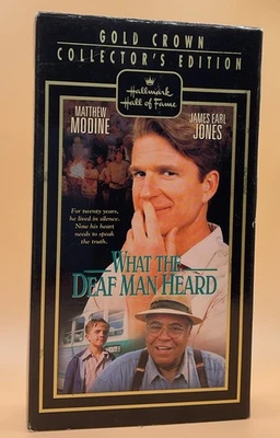What the Deaf Man Heard VHS 1997 James Earl Jones **Buy 2 Get 1 Free** - Image 1 of 3