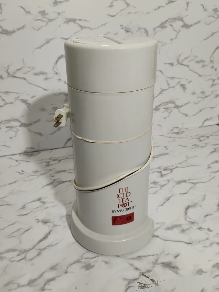 The Iced Tea Pot by Mr. Coffee Modelo TM1 Cafetera/Tetera Helada SIN JARRA Red Rus Foto 1 de 4