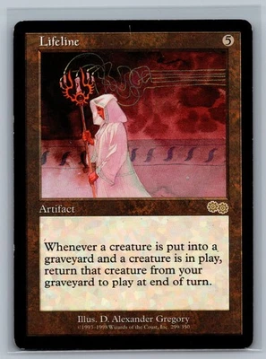 Magic The Gathering Urza's Saga Lifeline #299/350 MTG TCG CCG - Image 1 of 3