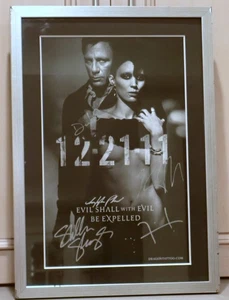 La ragazza con il drago tatuaggio Daniel Craig Rooney Mara POSTER AUTOGRAFO FIRMATO - Foto 1 di 6