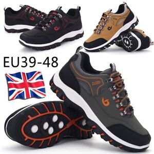 MENS TRAINERS SHOCK ABSORBING CASUAL LACE GYM WALKING SPORTS RUNNING SHOES SIZE