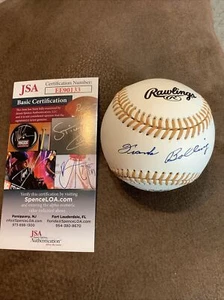 frank bolling gold glove ball jsa coa autograph signed ball deceased Braves - Picture 1 of 7
