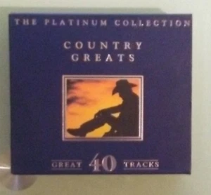 COUNTRY GREATS THE PLATINUM COLLECTION CD import - Imagen 1 de 2