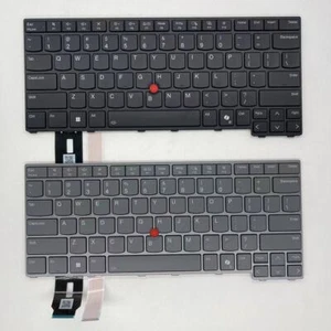 NEW Thinkpad T14 L14 P14s (21ME )Gen5 US Backlit Keyboard 5N21M38296 5N21M38372 - Picture 1 of 11
