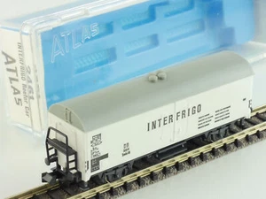 Rivarossi Atlas 2461 Refrigerator Car Interrfrigo Gauge N TOP! OVP 1605-03-76 - Picture 1 of 5