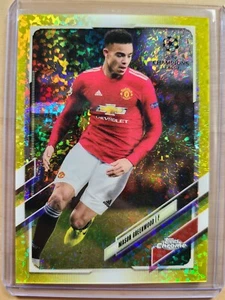 2020-21 Topps Chrome Champions League Mason Greenwood Yellow Mini-Diamond /299 - Bild 1 von 2