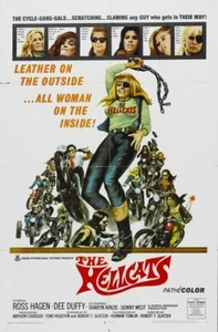 The Hellcats Ross Hagen 1968 cult biker movie poster reprint 18x12 inches - Picture 1 of 1