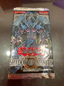 Sealed Yu-Gi-Oh! Shadow Of Infinity SOI 1st Edition Booster Card Pack GX - LIGHT - Picture 1 of 2
