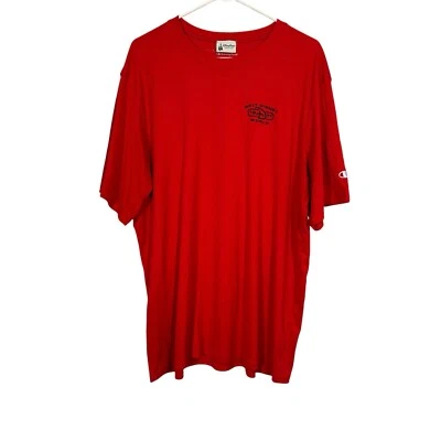Camiseta Champion Hombre’s 2XL Roja Walt Disney World Doble Dry Performance Foto 1 de 4