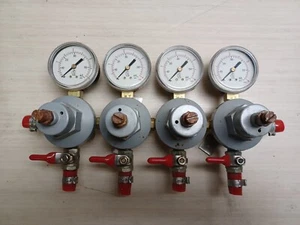 Four Product Secondary CO2 Regulator NOT TESTED - Picture 1 of 6