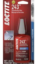 Loctite 1330906 threadlocker 243  blue thread treatments medium strength 