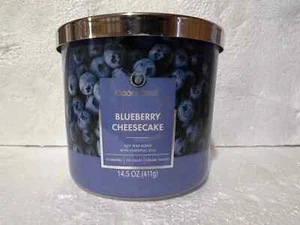 Blueberry Cheesecake Goose Creek 3 Wick 411g Candle Limited Edition RARE - Picture 1 of 2