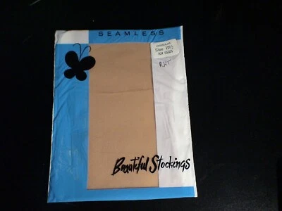 Hermosas Medias 1PR 60s 15 Den Vieira Derecha Micromalla Beige Talla 10.5x32 RN35031 Foto 1 de 3