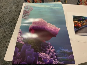 Walt Disney Pixar Finding Nemo Set of 4 Lithographs in Origional Folder - Picture 1 of 2