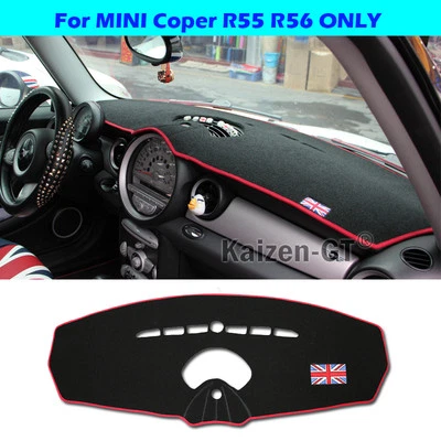 Union Jack UK Polyester Fib Cover MAT Dashboard DASH For MINI Cooper R55 R56 - Image 1 of 4