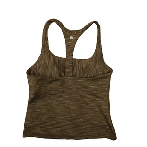 Athleta Transcend Scoop Built-in Bra Tank Top Nova Dye Olive Green size Small - Picture 1 of 8
