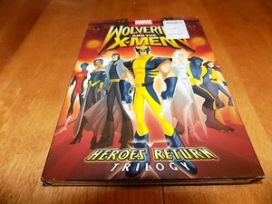 WOLVERINE AND THE X-MEN Heroes Return Trilogy Animated Sci Fi MARVEL DVD NEW - Picture 1 of 3