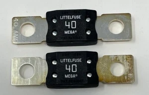 Fusible atornillado Littelfuse 0298040 MEGA 40A Time Delay 32V 298 Serie - Paquete de 2 - Imagen 1 de 3