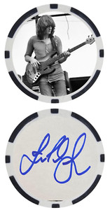 JOHN PAUL JONES - MUSIC LEGENDS - POKER CHIP - ***SIGNED***