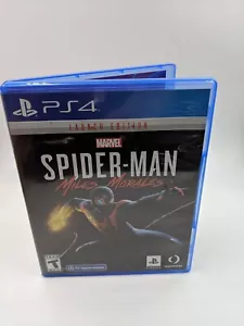 PS4A - Sony Playstation 4 Spider-Man Miles Morales CASE ONLY NO GAME - Picture 1 of 3
