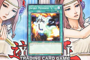 Yugioh Spell Card Spirit Message "L" DPRP-EN045 1st Edition Common - Picture 1 of 2
