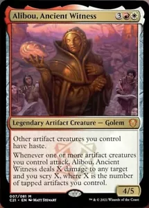 MTG - ALIBOU, ANCIENT WITNESS(foil) - Commander 2021 (M) - Bild 1 von 1