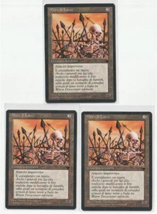 Wall of Spears X3 Spanish Chronicles X3 NrMint+/Mint Unplayed MTG - Aliz - Picture 1 of 1