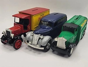 LOT Ertl Truck Banks 1-30 Scale Weil-McLain Boiler Die Cast - Picture 1 of 13