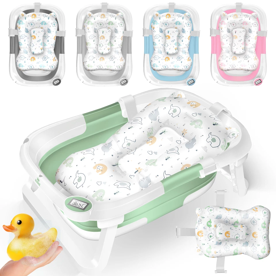 KIDIZ® Baby Badewanne Babywanne Klein Kinder 0-24 Monate Duschwanne Badebecken - Bild 1 von 1