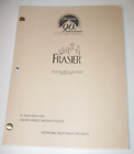Frasier Original Script 2002 Season 10 Episode Bristle While You Work
