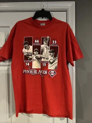 Camiseta Grande MLB Philadelphia Phillies Major League Baseball Phour Aces Foto 1 de 4