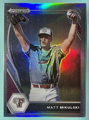 2021 Panini Prizm Draft Picks - Silver Prizm #PDP50 Matt Mikulski (RC) - Image 1 of 2