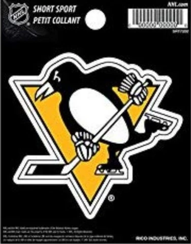 Pittsburgh Penguins Die Cut Decal for Auto, Computer, Cooler etc Cover