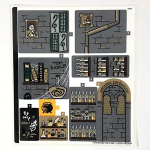 LEGO STICKER SHEET 76383 Hogwarts Moment Potions Class Harry Potter Decals - Picture 1 of 1