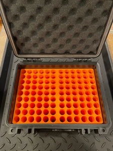 6.5 PRC Cartridge Spartan Ammo Box Case Waterproof Lockable Vented - Picture 1 of 17