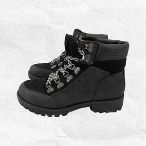 Crown Vintage Tahtum schwarze Damen-Wanderschuhe Größe 7,5 US! - Bild 1 von 10