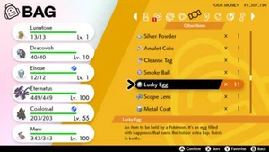 Pokemon Sword & Shield Lucky Egg - Picture 1 of 2