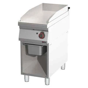 Gas-Griddleplatte Standgerät m. Unterbau Grillplatte aus Stahl 400x900x900mm 8kW - Bild 1 von 1